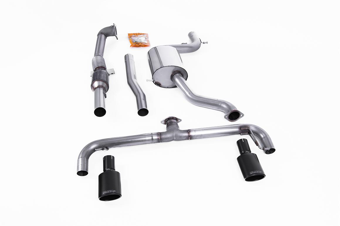 VW Scirocco R - Non-Resonated Turbo-Back Exhaust System with Hi-Flow Sports Catalyst VW Scirocco R - Non-Resonated Turbo-Back Exhaust System with Hi-Flow Sports Catalyst