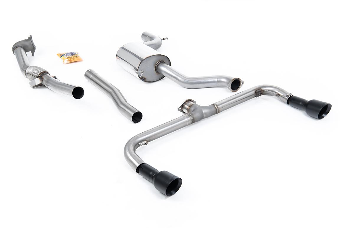 VW Scirocco R - Non-Resonated Turbo-Back Exhaust System with Catalyst Delete VW Scirocco R - Non-Resonated Turbo-Back Exhaust System with Catalyst Delete
