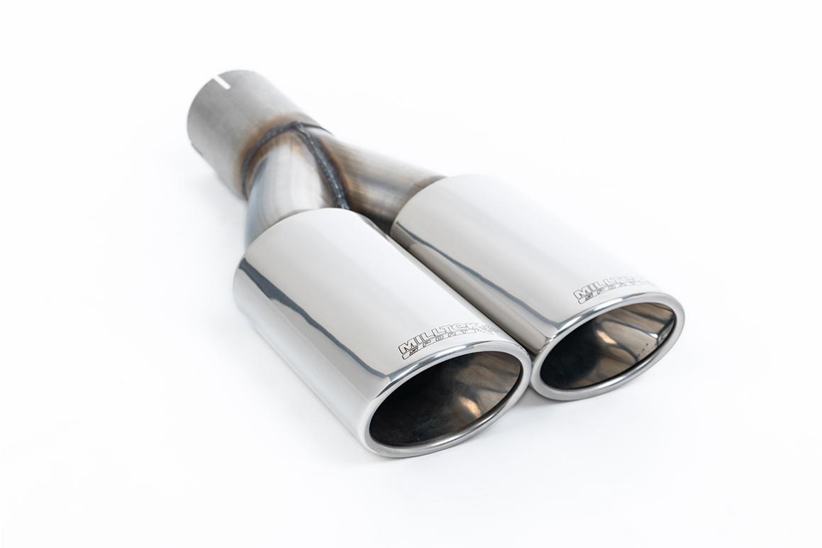 VW T5/T6 LWB - Non-Resonated (Louder) DPF-Back Exhaust System with Twin Oval Outlets