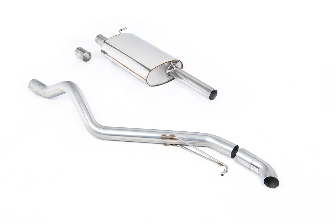 VW T6 SWB 2.0TSI Petrol - Road+ Cat-Back Exhaust System with Discrete Outlet