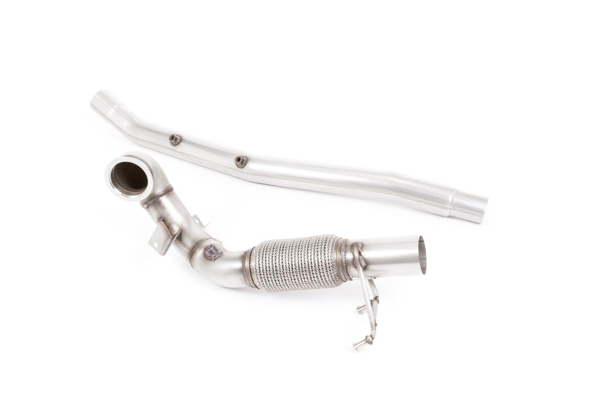 Large Bore Downpipe with Catalyst Delete - For OE Cat-Back (Audi/Seat/VW) Large Bore Downpipe with Catalyst Delete - For OE Cat-Back (Audi/Seat/VW)