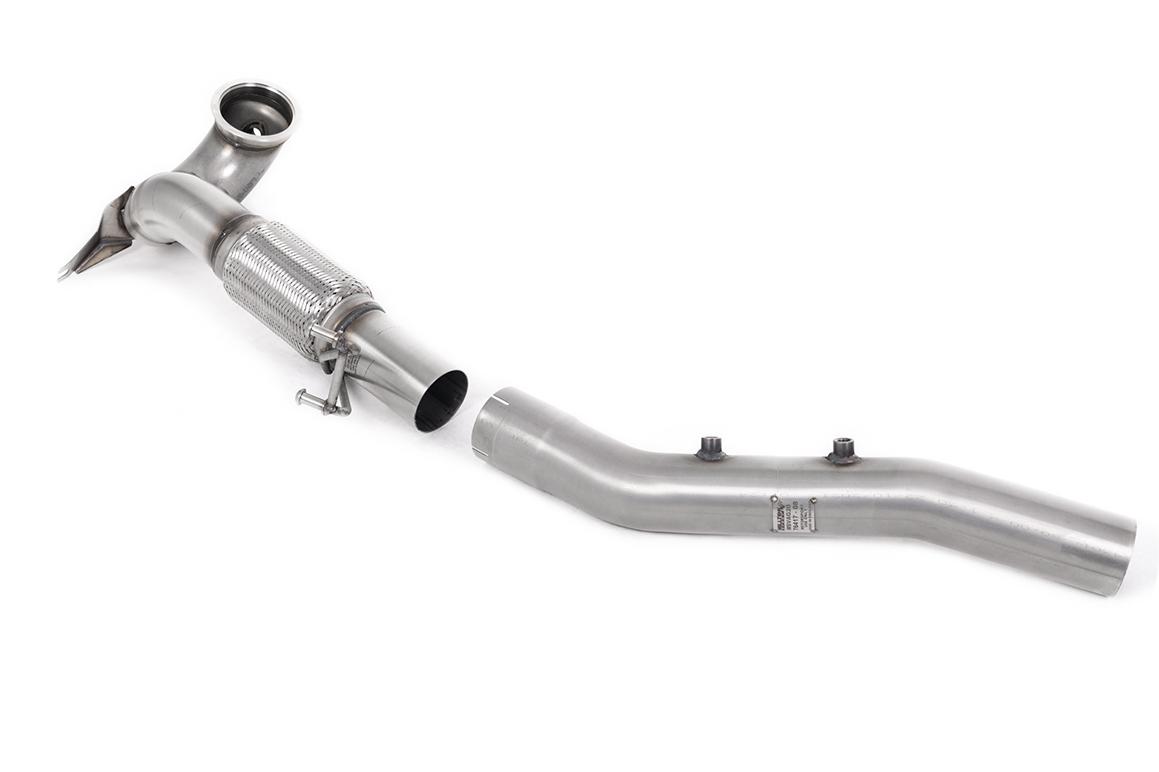 Large Bore Downpipe and De-Cat - For Milltek System (Seat/Skoda/VW)
