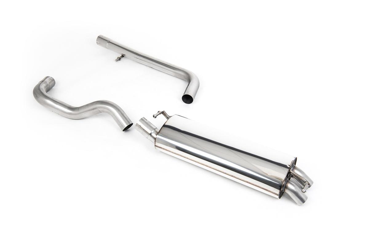 Seat Leon Cupra (1.8T/1.9 TDI) & VW Golf MK4 GTI (1.8T/1.9 TDI) - Non-Resonated (Louder) Cat-Back Exhaust System with Discrete Tips
