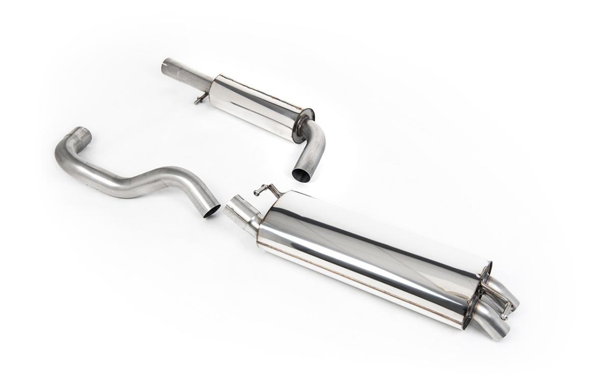Seat Leon Cupra (1.8T/1.9 TDI) & VW Golf MK4 GTI (1.8T/1.9 TDI) - Resonated (Quieter) Cat-Back Exhaust System with Discrete Tips