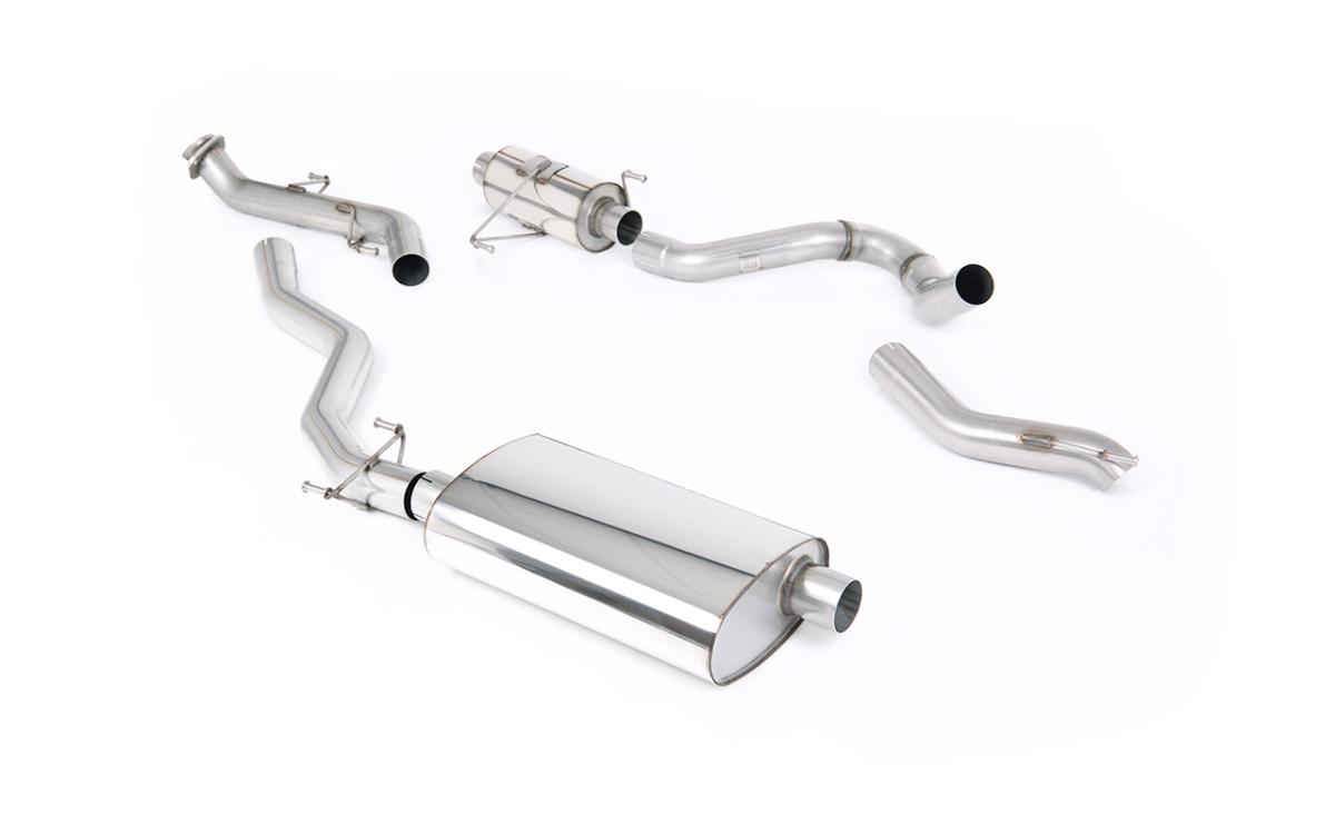 Toyota Tacoma 2.4L Turbo Hybrid - Resonated Catback with High Clearance Outlet
