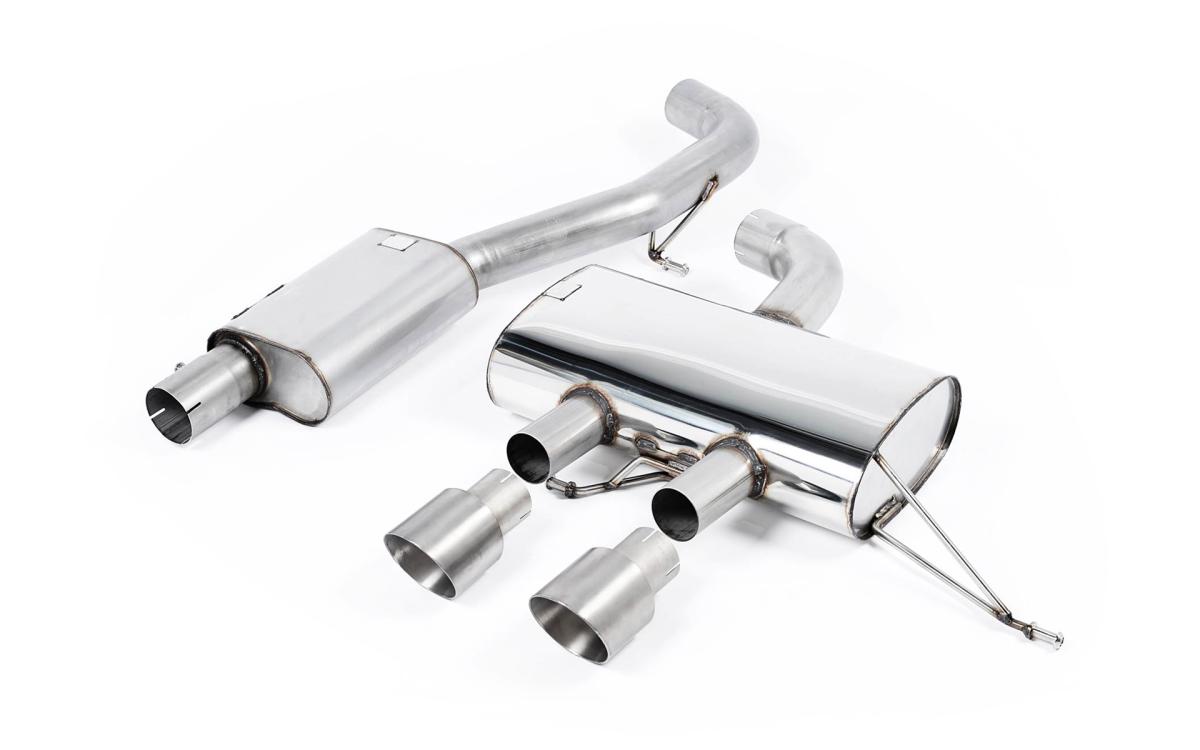 VW Golf R Mk6 - Resonated (Quieter) Cat-Back Race Exhaust System