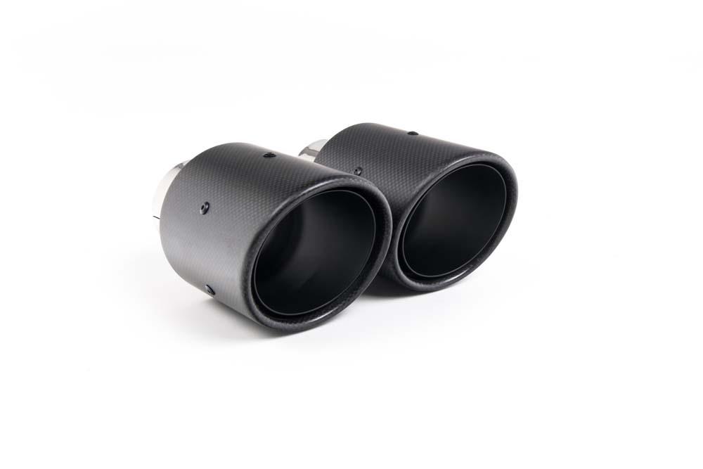 Carbon Fibre Jet (round) 100 Exhaust Tip, Standard - MSTIP226