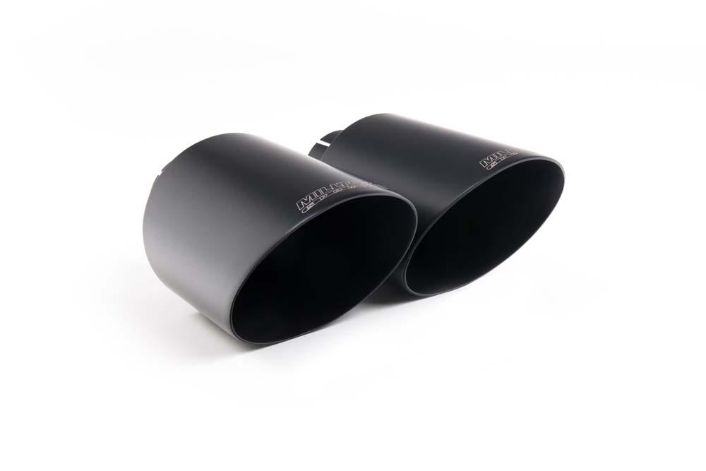 Cerakote Black GT (round) 115 Exhaust Tip, Standard - MSTIP156