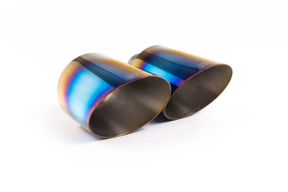 Burnt Titanium GT (round) 115 Exhaust Tip - MSTIP253