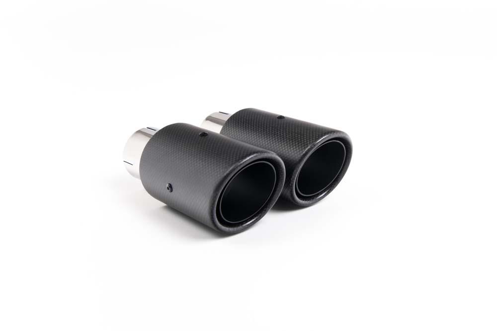 Carbon Fibre Jet (round) 80 Exhaust Tip, Standard - MSTIP224