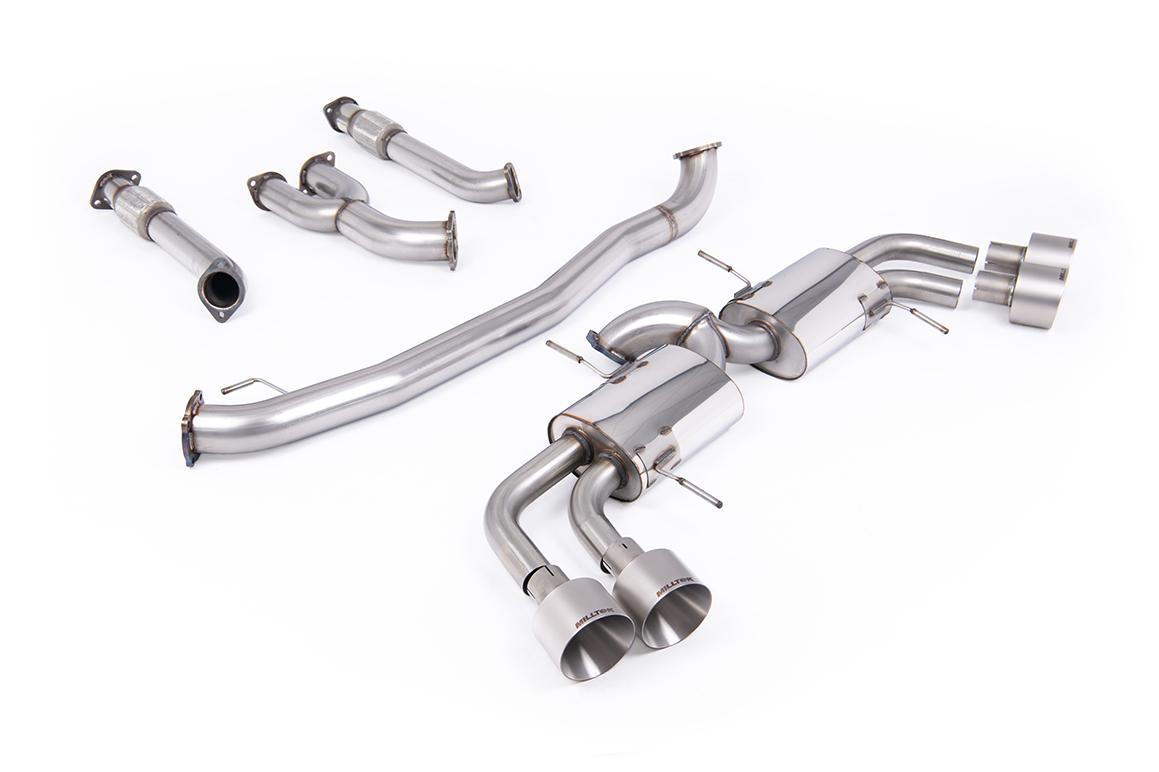 Nissan GT-R R35 - Non-Resonated Race Primary Cat-Back Exhaust System Nissan GT-R R35 - Non-Resonated Race Primary Cat-Back Exhaust System