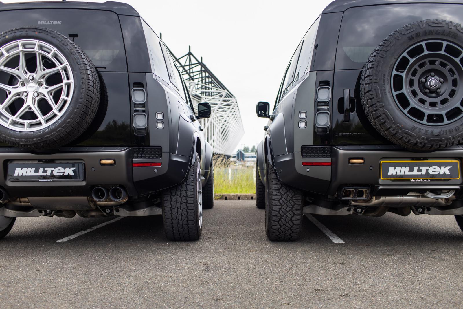Goodwood debut for the Milltek sound of Defender OCTA V8 engine