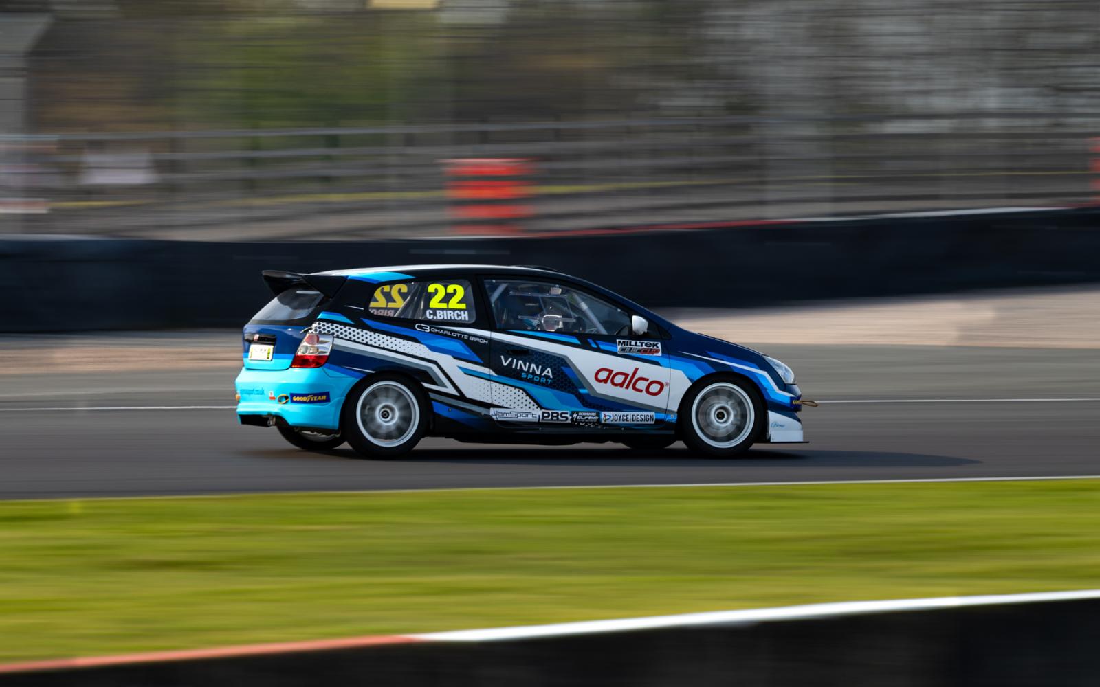 Milltek visits Donington Park for the Civic Cup test day Milltek visits Donington Park for the Civic Cup test day