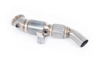 4.5" Downpipe with 90mm Flex & 100 CPSI Race Cat