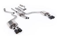Audi A6 3.0 TFSI C7.5 - Resonated Cat Back with Carbon Trims