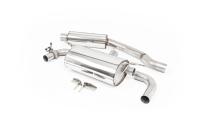Resonated (Quieter) GPF/OPF-Back Exhaust System with Burnt Titanium GT-90 Trims