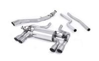 BMW F87 M2 - Cat-Back Exhaust System  with Titanium GT-90 Trims