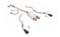 Ford Ranger 2.3 PHEV - Downpipe-back with Cerakote Black Tips
