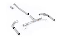 Mercedes A35 AMG - Race & Valved Front Pipe Back Exhaust (Uses OE Trims)