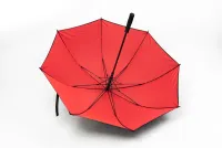 Milltek Black & Red Umbrella