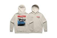 Milltek Faded Bone Hoodie (Porsche) - XL
