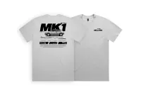 Milltek Tee Grey (VW Golf Mk1) - Medium
