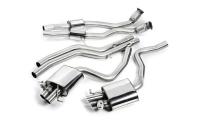 Audi RS4 B8 Avant - Non-Resonated Cat-Back Exhaust System - Uses OE Trims