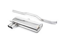 Audi S3 8L - Non-Resonated (Louder) Cat-Back Exhaust System with Polished Trims