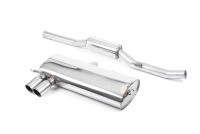 Audi S3 8L - Resonated (Quieter) Cat-Back Exhaust System with Polished Trims