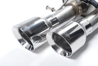 Audi S8 D4 Quattro - Resonated (Quieter) Cat-Back Exhaust System with  Polished Trims