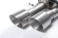 Audi S8 D4 Quattro - Resonated (Quieter) Cat-Back Exhaust System with Titanium Trims