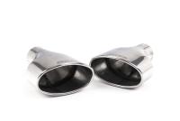 Audi RS3 8V - Non-Resonated (Louder) Cat-Back Exhaust System with Polished Oval Trims