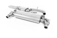 Audi RS3 8V Facelift - Resonated (Quieter) Cat-Back Exhaust System with Titanium Trims