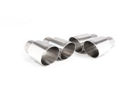 BMW F87 M2 Comp - GPF/OPF-Back Exhaust System with Quad GT-90 Polished Trims