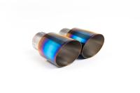 Resonated (Quieter) GPF/OPF-Back Exhaust System with Burnt Titanium GT-90 Trims