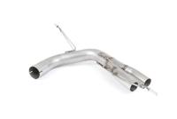 Non-Valved (Louder) Rear Silencer Bypass with GT-80 Polished Trims