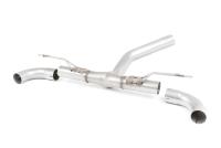 Non-Valved (Louder) Rear Silencer Bypass with GT-90 Burnt Titanium Trims - M135i Valance
