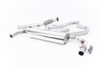 Cat-Back Exhaust System with Cerakote Black GT-115 Trims