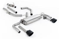 Hyundai/Kia Elantra N - Non Resonated Valved Cat-back with Cerakote Black Trims
