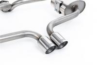 Mini Cooper S R53 - Resonated (Quieter) Cat-Back Exhaust System with Polished Trims