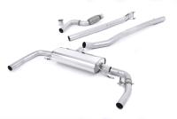 Mercedes CLA45 AMG - Non-Resonated (Louder) Cat-Back Exhaust System - Uses OE Trims