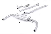 Mercedes CLA45 AMG - Non-Valved & Non-Resonated (Louder) Cat-Back Exhaust System - Uses OE Trims