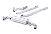 Mercedes A45 AMG W176 - Non-Resonated Cat-Back Exhaust System (Uses OE Trims)