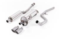 Peugeot 208 GTi - Resonated (Quieter) Cat-Back Exhaust System with Titanium Trims