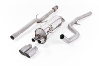 Peugeot 208 GTi - Non-Resonated (Louder) Cat-Back Exhaust System with Titanium Trims