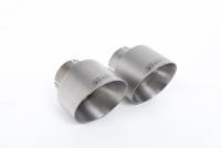 Porsche 992.1 & 992.2 GT3 - Rear Silencer(s) with GT-100 Brushed Titanium Trims