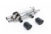 Porsche 991.2 3.0 T/S/GTS - Rear Silencer with Carbon Tips