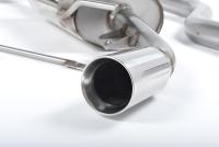Renault Clio 197 2.0 16V - Resonated Cat-Back Exhaust System with Polished Trims