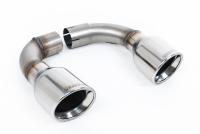 VW Golf MK4 R32 - Resonated (Quieter) Cat-Back Exhaust System with Polished Trims