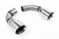 VW Golf MK4 R32 - Resonated (Quieter) Cat-Back Exhaust System with Polished Trims